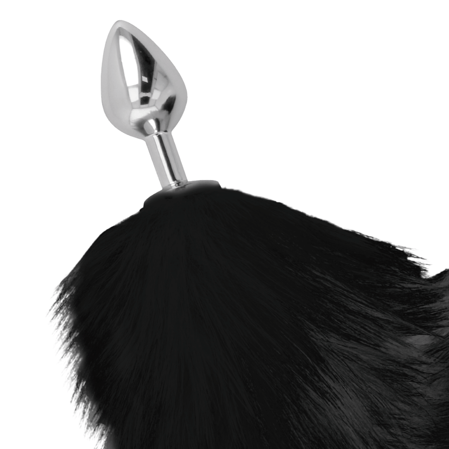 DARKNESS ANAL Accessoires Darkness | Plug Silver Queue Noire Bien-etre masculin premium TheManjoy