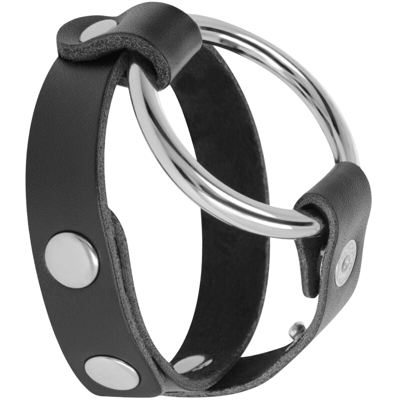 DARKNESS BONDAGE Accessoires Darkness | Anneau Dual Performance Cuir Bien-etre masculin premium TheManjoy