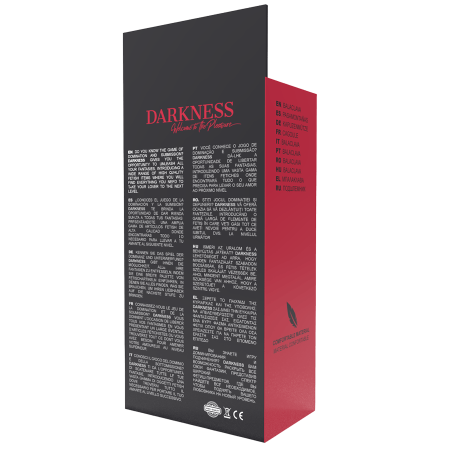 DARKNESS BONDAGE Accessoires Darkness | Masque Spandex Bien-etre masculin premium TheManjoy