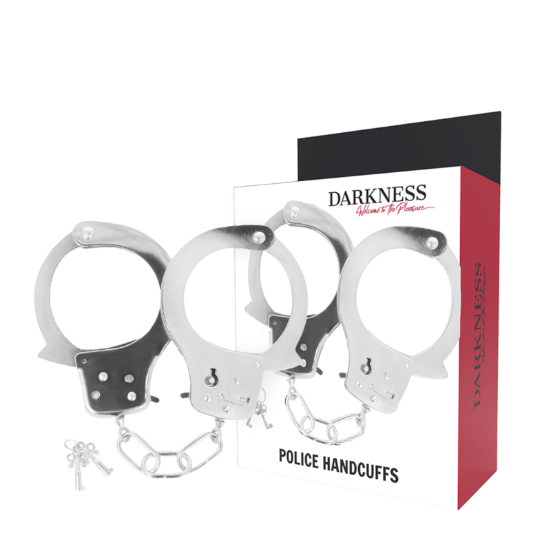 DARKNESS BONDAGE Accessoires Darkness | Menottes Métalliques Classic Bien-etre masculin premium TheManjoy