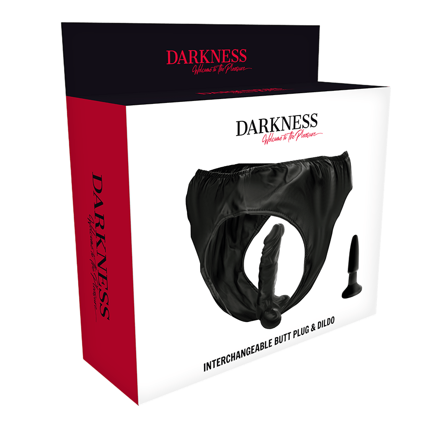 DARKNESS SENSATIONS Accessoires Darkness | Harnais Culotte Modulable Bien-etre masculin premium TheManjoy