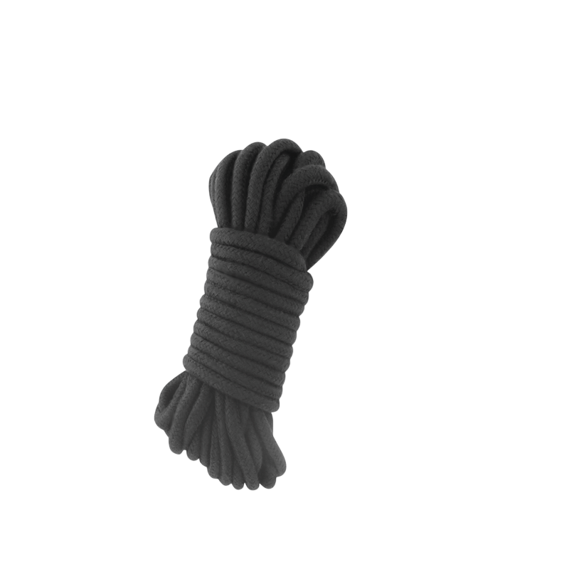 Corde de bondage coton noir Darkness 20m - Packaging - MANJOY