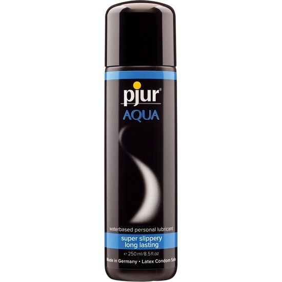 Lubrifiant base eau premium Pjur Aqua 250ml - Vue principale - MANJOY