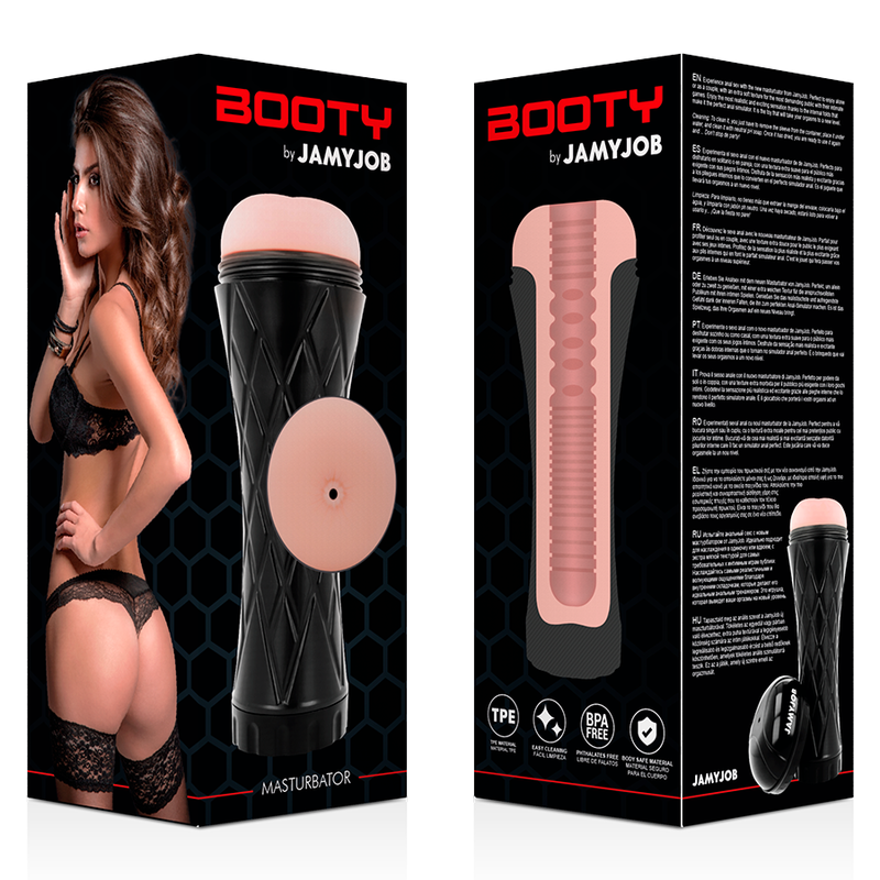JamyJob | Masturbateur Anus | Manchon 20 cm insérable