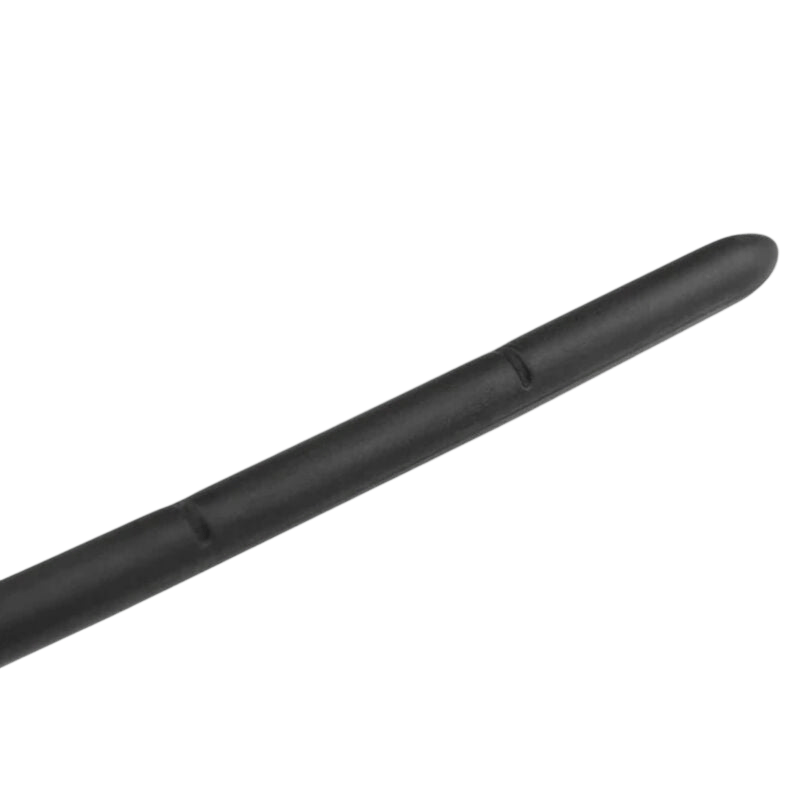 Sonde urétrale flexible silicone noir Electrastim - Détail de l'ingénierie et des matières - MANJOY