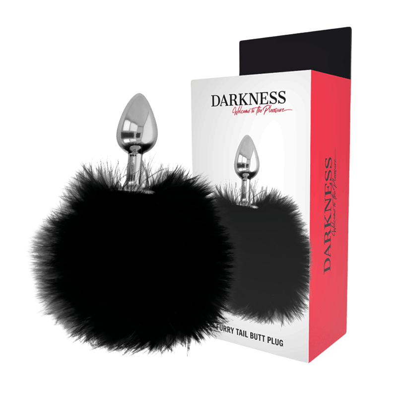 Plug anal avec queue noire Darkness fétiche - Mise en situation Dark Luxury 2 - MANJOY