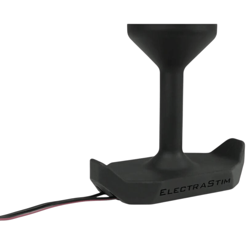 Plug anal conducteur Electrastim Mr S Leather noir - Vue principale - MANJOY