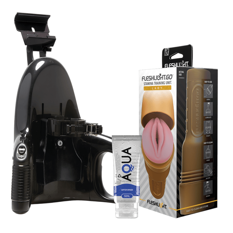 entrainement-endurance-sexuelle-fleshlight-stamina-go-lady-launch-systeme-automatique-launch - Zoom sur les contrôles - MANJOY