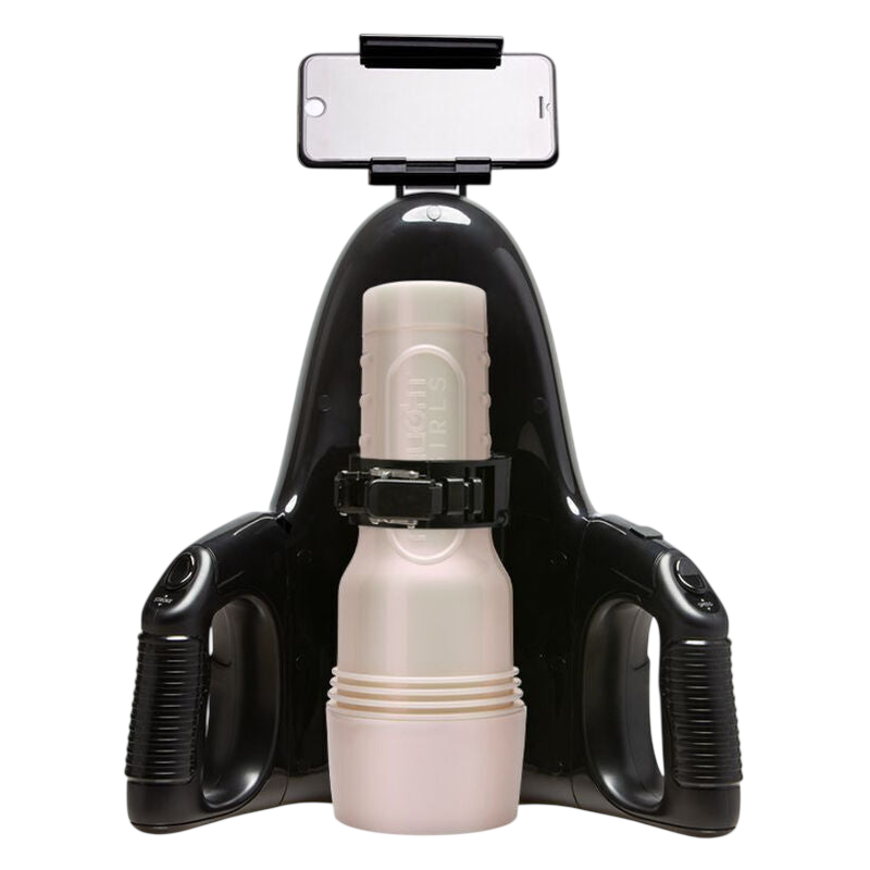 Pack interactif de luxe Fleshlight Brandi Love et automate Universal Launch - Focus sur la console de contrôle Universal Launch - MANJOY