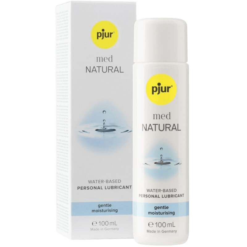 Lubrifiant naturel base eau Pjur Med Natural - Vue principale - MANJOY