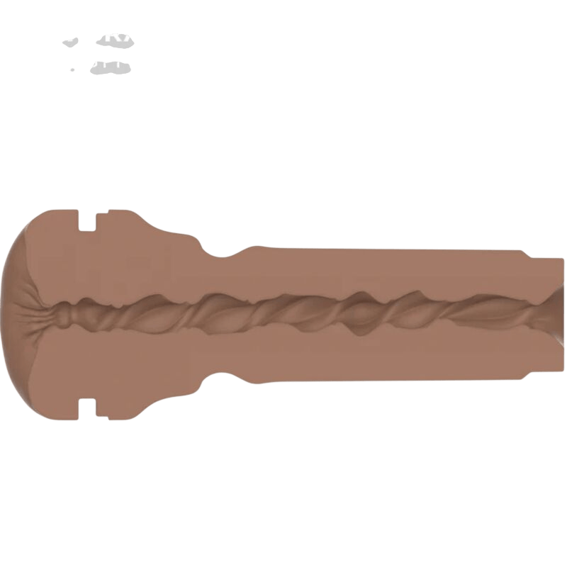 Masturbateur réaliste brun Kiiroo Feel Stroker tight - Détail de la texture anatomique - MANJOY