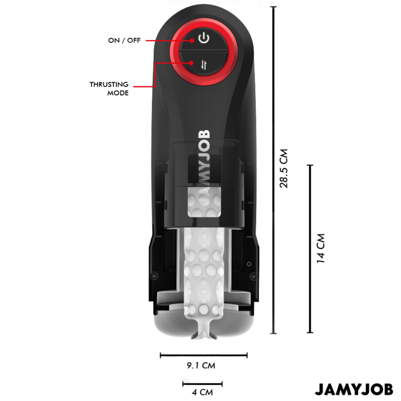 JAMYJOB Gravity — masturbateur automatique, vue 2