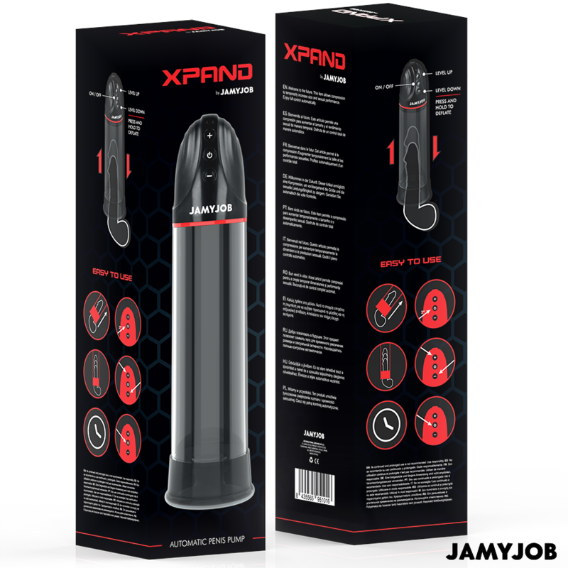 Jamyjob Xpand — pompe à érection automatique, vue 7