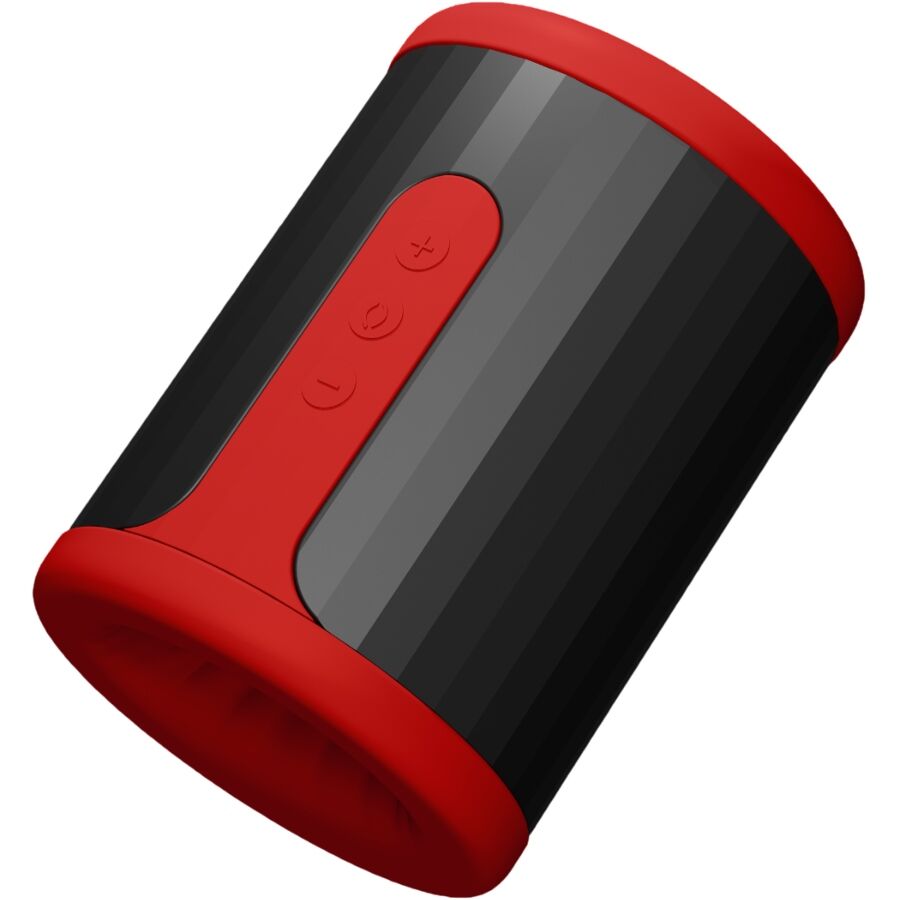 LELO | F2S Double Sonic Teal Rouge | Masturbateur Ouvert
