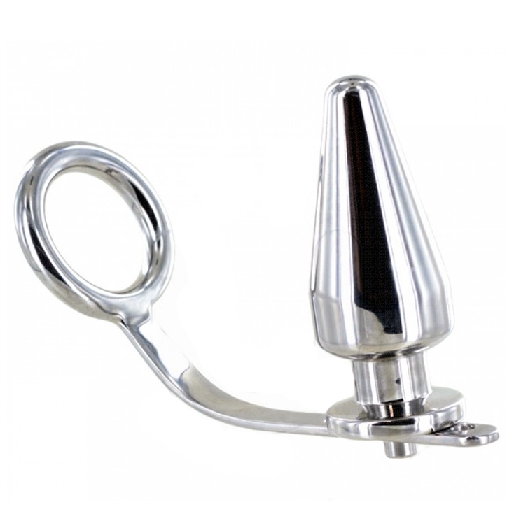 Metal Hard | Anneau & Plug Acier 80×55 | La Domination Prolongée