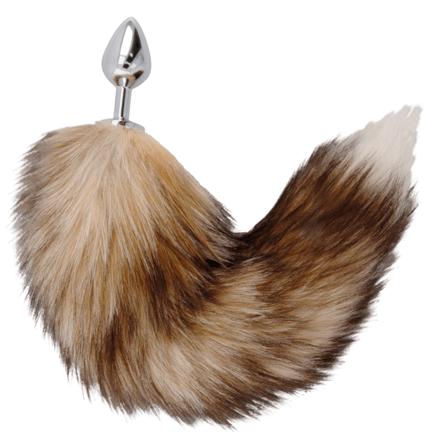 Plug anal silver queue noire Darkness fétiche - Mise en situation de performance 1 - MANJOY