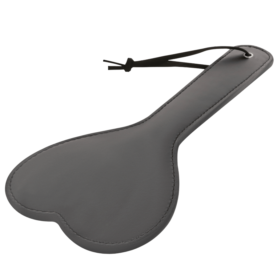 Pale impact coeur cuir noir Darkness spanking - Mise en situation premium 3 - MANJOY