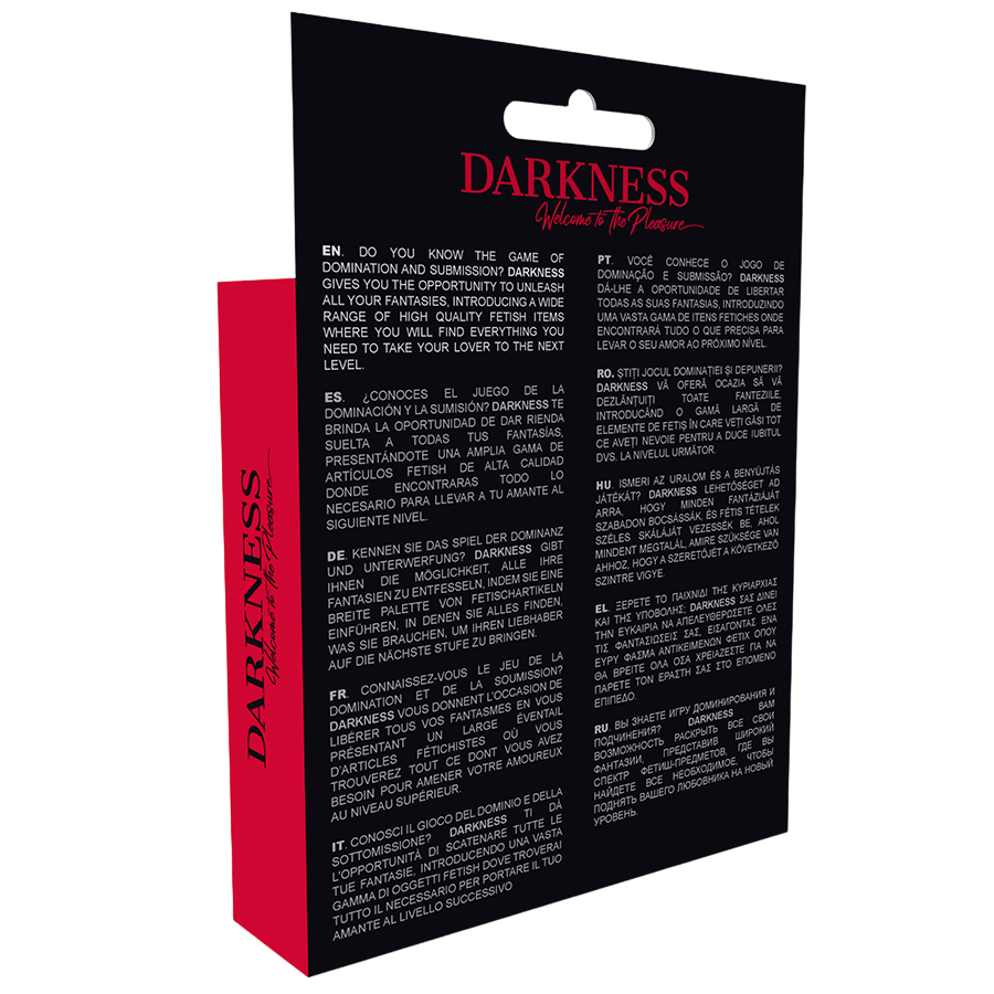 Slip ouvert unisexe noir Darkness fétiche - Mise en situation de performance 1 - MANJOY