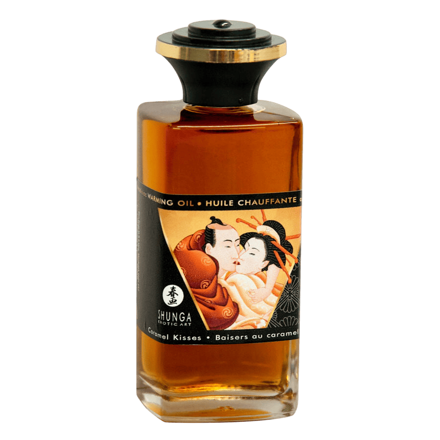 Coffret cadeaux érotiques luxe Shunga Sweet Kisses - Présentation premium du coffret - MANJOY