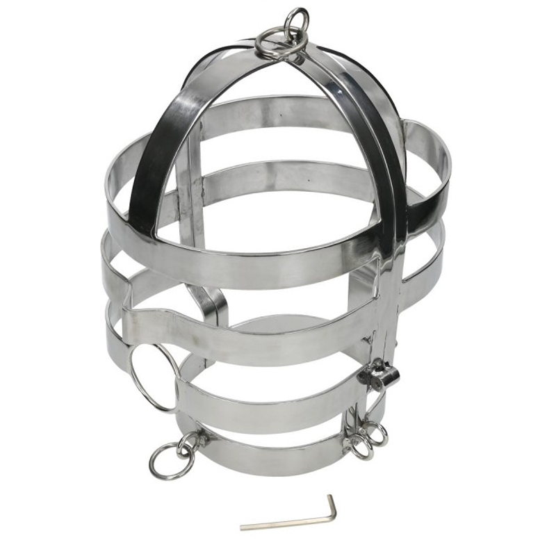 Metal Hard | Masque & Collier d'Acier | Le Visage de la Soumission