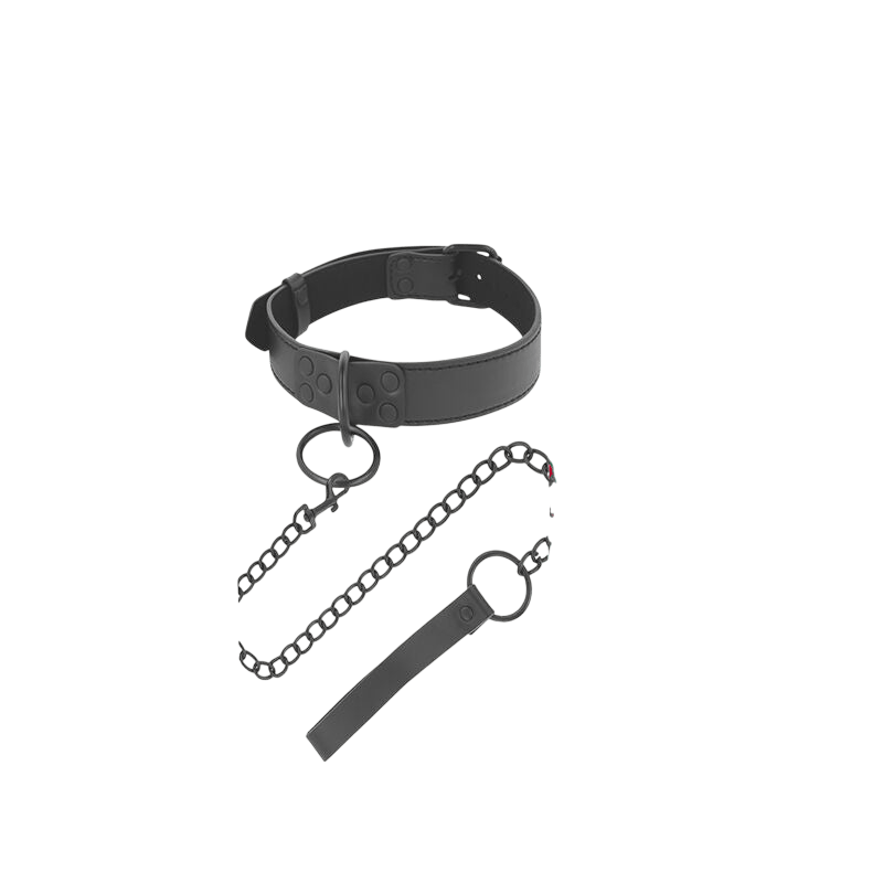 Collier de contrôle néoprène Darkness - Présentation 1 - MANJOY