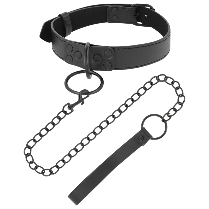 Collier de contrôle néoprène Darkness - Présentation 3 - MANJOY