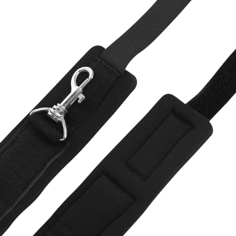 Menottes de porte bondage noir Darkness BDSM - Packaging - MANJOY