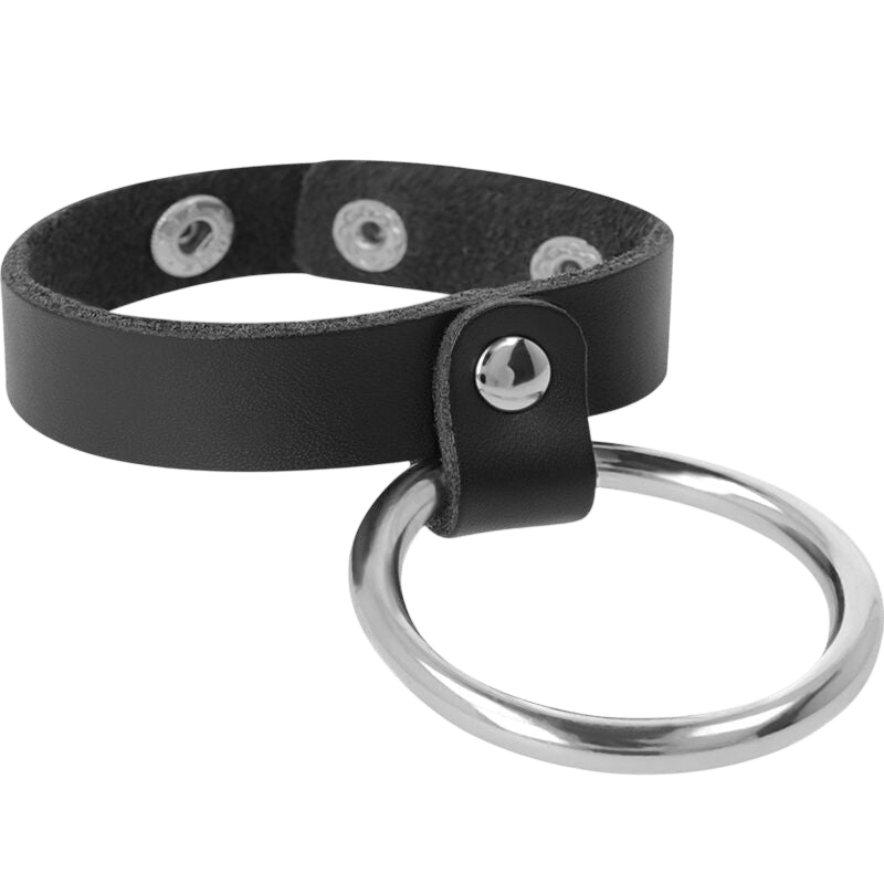 Anneau pénien et testiculaire métal Darkness - Packaging - MANJOY