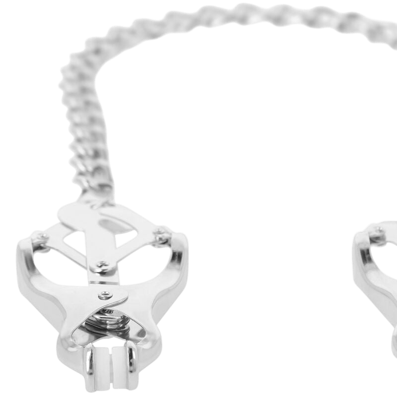 Pinces à mamelons métal avec chaîne Darkness - Packaging - MANJOY