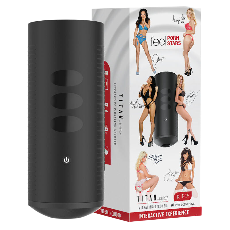 Masturbateur technologique Kiiroo Titan Experience - Vue principale - MANJOY