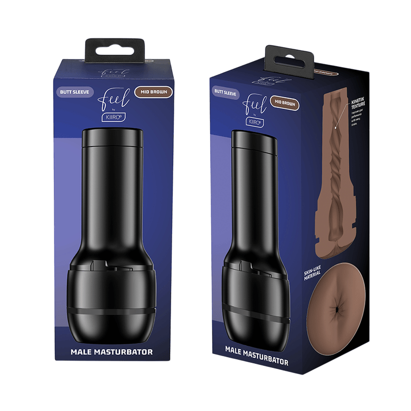KIIROO Accessoires Kiiroo | Feel Stroker Generic Butt | L'Étreinte Mid-Brown Bien-etre masculin premium TheManjoy