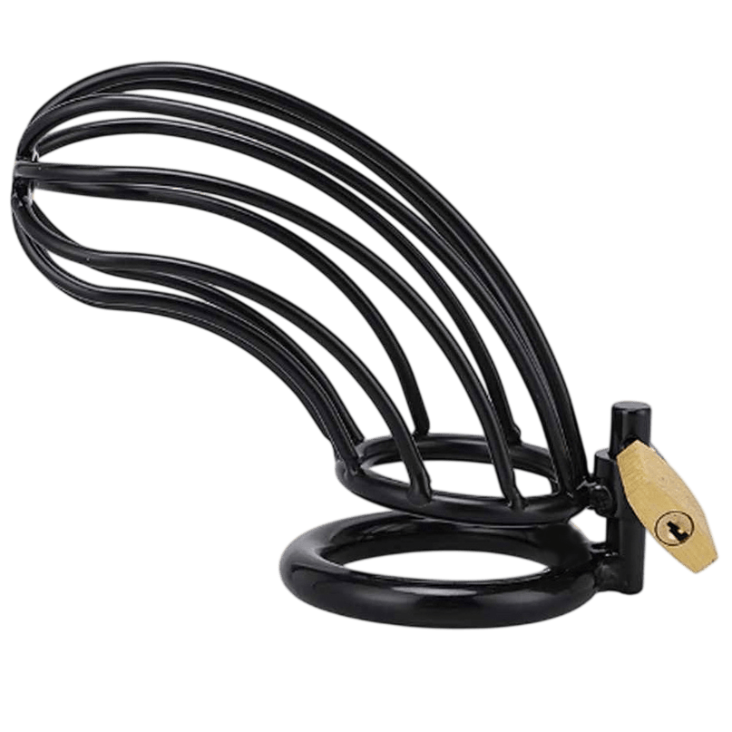 METAL HARD Metal Hard | Cage de Chasteté Bird Black Bien-etre masculin premium TheManjoy