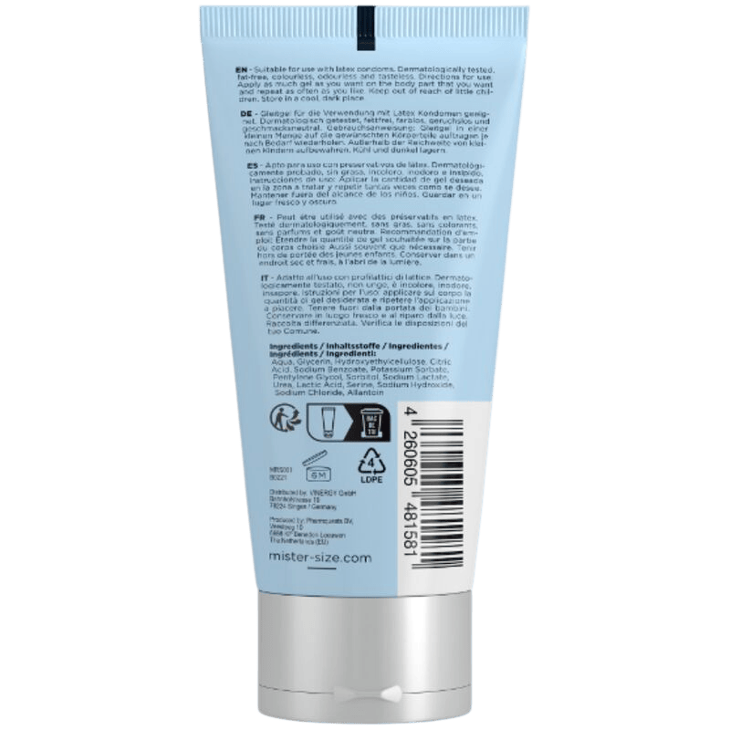 MISTER SIZE Mister Size | Lubrifiant Bio | La Science de la Glisse Naturelle Bien-etre masculin premium TheManjoy