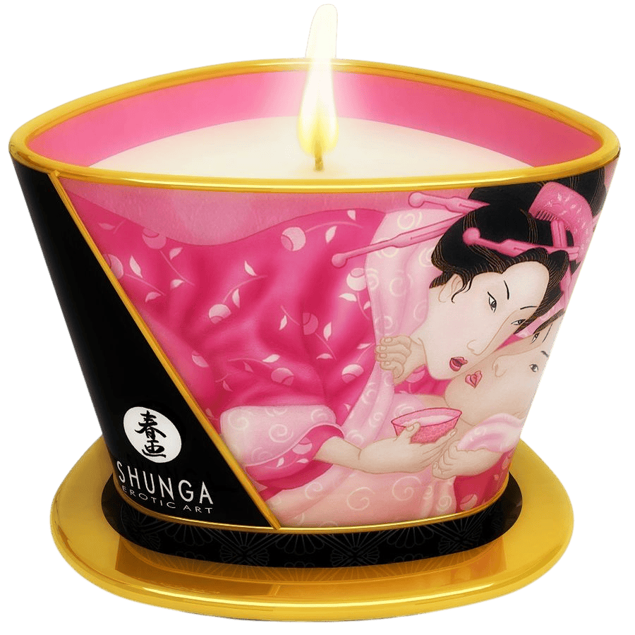 SHUNGA CANDLES Shunga | Bougie Rose 170ml Bien-etre masculin premium Manjoy