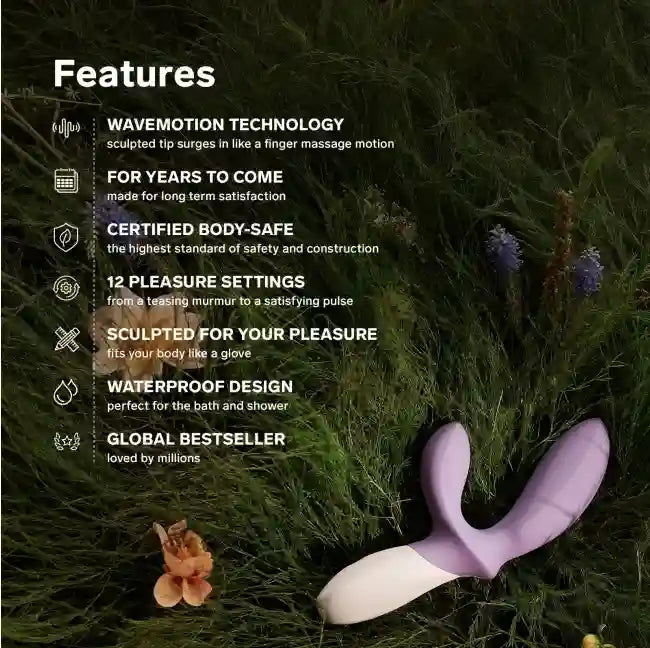 Lelo | Loki Wave 2 | La Maîtrise Sensorielle Violette