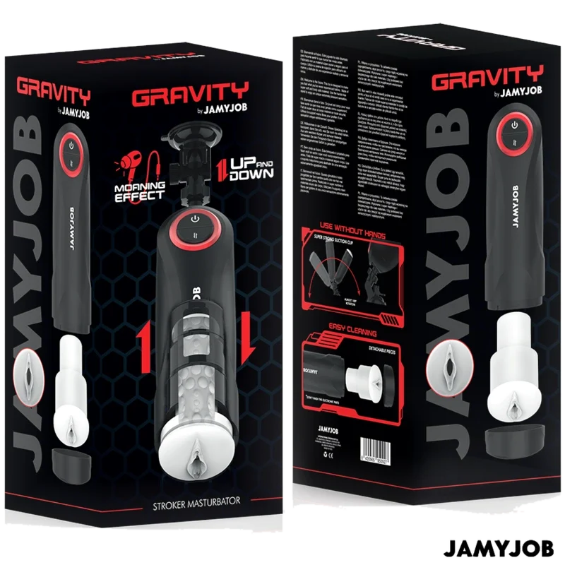 JAMYJOB Gravity — masturbateur automatique, vue 4