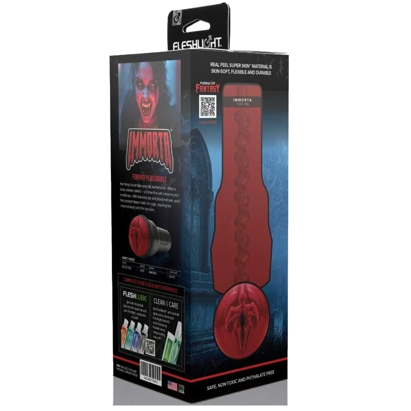 Pack Rituel Inmorta TheManjoy — l'entrée sculptée du manchon SuperSkin