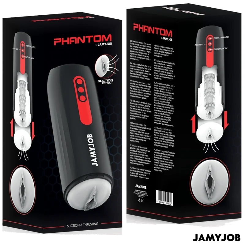 JAMYJOB Phantom — masturbateur automatique, vue 3