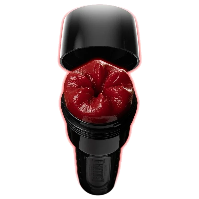 Orifice du Fleshlight Fantasy Reaper vu de face, capuchon ouvert