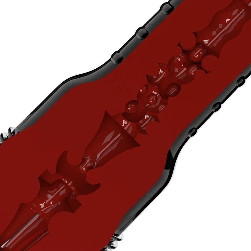 Coupe du canal interne du Fleshlight Fantasy Reaper et de ses reliefs