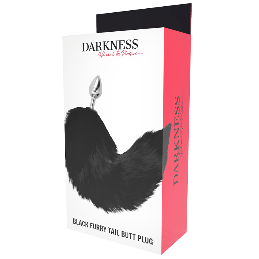 DARKNESS ANAL Accessoires Darkness | Plug Silver Queue Noire Bien-etre masculin premium TheManjoy