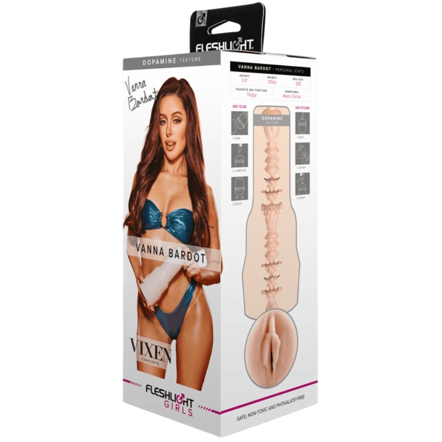 FLESHLIGHT GIRLS Fleshlight Girls | Vanna Bardot | L'Étreinte d'une Icône Bien-etre masculin premium TheManjoy