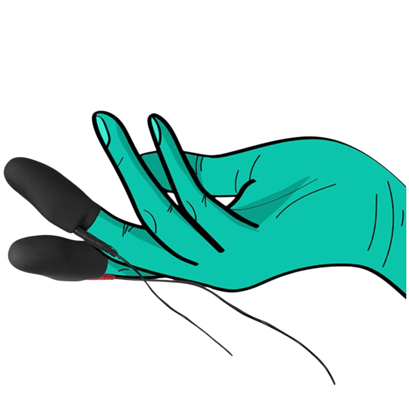 Manchons de doigts conducteur Electrastim Explorer - Mise en situation de performance 3 - MANJOY