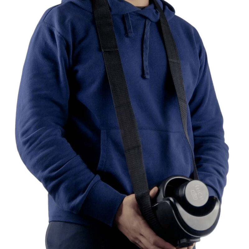 Support cervical Kiiroo Keon noir luxe - Mise en situation Dark Luxury 4 - MANJOY