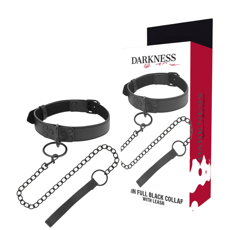 Collier de contrôle néoprène Darkness - Vue principale - MANJOY