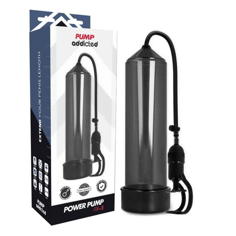 Pump Addicted RX5 — pompe à érection transparente, vue 2