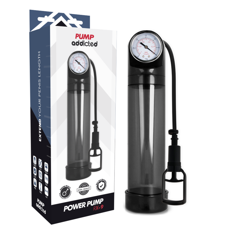 Pump Addicted RX9 — pompe à érection manuelle, vue 1