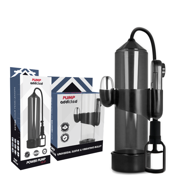 Pump Addicted RX7 — pompe à érection avec vibrateur, vue 2