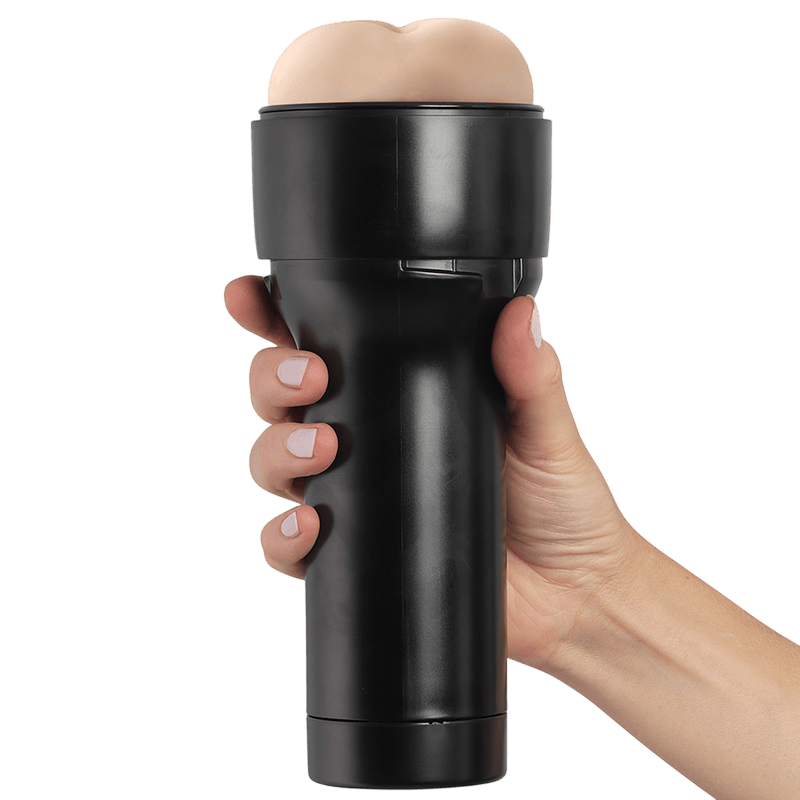 Masturbateur réaliste pâle Kiiroo Feel Stroker - Écosystème interactif Kiiroo 4 - MANJOY