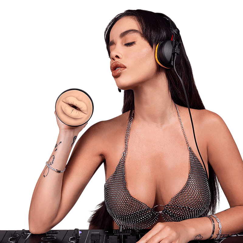 Masturbateur réaliste bouche Kiiroo Victoria June - Écosystème interactif Kiiroo 2 - MANJOY